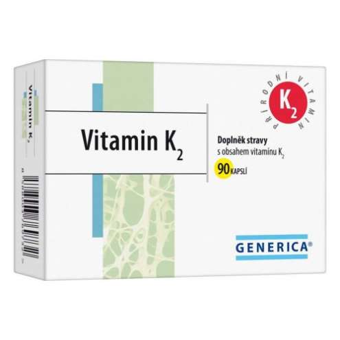 GENERICA Vitamin K2 90 kapslí